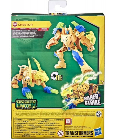 Bumblebee Cyberverse Adventures Toys Deluxe Class Cheetor Action Figure Saber Strike Action Attack 5-inch $49.00 Action Figures