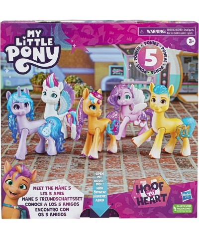 Toys: Make Your Mark Meet The Mane 5 Collection Set with 5 Pony Figures Gifts for Kids Toys for 3 Year Old Girls and Boys and...