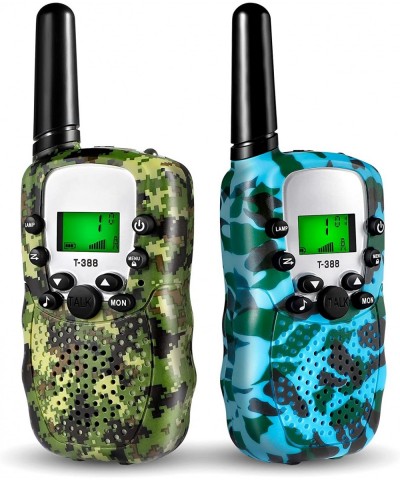 Walkie Talkie for Kids Toys for 3-12 Year Old Boys Girls with Backlit LCD Flashlight Kids Walkie Talkies Long Range 22 Channe...