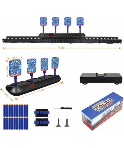 Electronic Shooting Target with Foam Dart Digital Scoring Auto Reset Target for Nerf Guns Ideal Gift Toy for Age of 5 6 7 8 9...