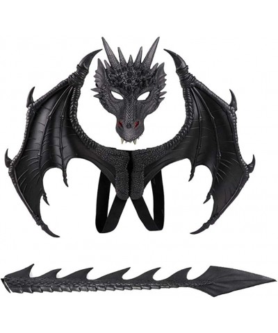 Forart Kids Fantasy Halloween Dinosaurio Dragon Costume Child Animal Mask Wing Tail Accessory for Halloween Party $60.43 Kids...