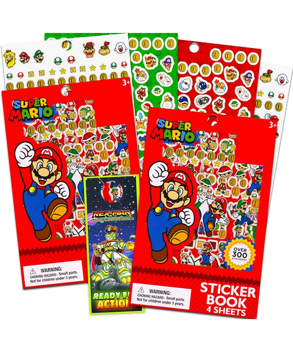 Nintendo Mario Sticker Ultimate Pack Set ~ Over 600 Super Mario Stickers Featuring Mario Luigi and More | Mario Sticker Books...