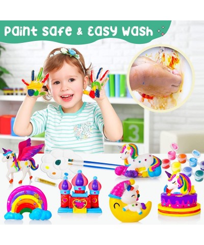 Unicorn Toys Gifts for Girls Unicorn Painting Kits Creative Arts and Crafts for Kids Ages 4 5 6 7 8 Years Old Ideal Easter Bi...