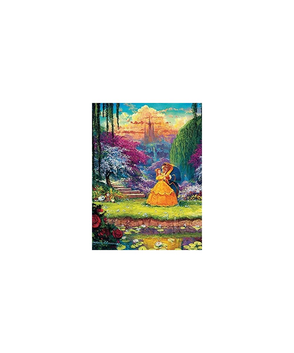 James Coleman Disney Fine Art Beauty & The Beast Garden Waltz Jigsaw Puzzle 550 Pieces $22.71 Jigsaw Puzzles