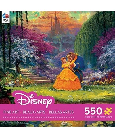 James Coleman Disney Fine Art Beauty & The Beast Garden Waltz Jigsaw Puzzle 550 Pieces $22.71 Jigsaw Puzzles