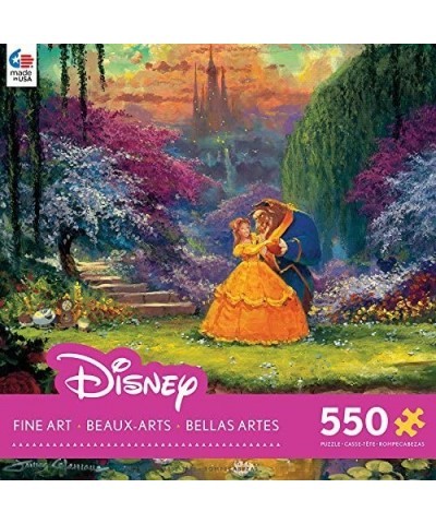 James Coleman Disney Fine Art Beauty & The Beast Garden Waltz Jigsaw Puzzle 550 Pieces $22.71 Jigsaw Puzzles