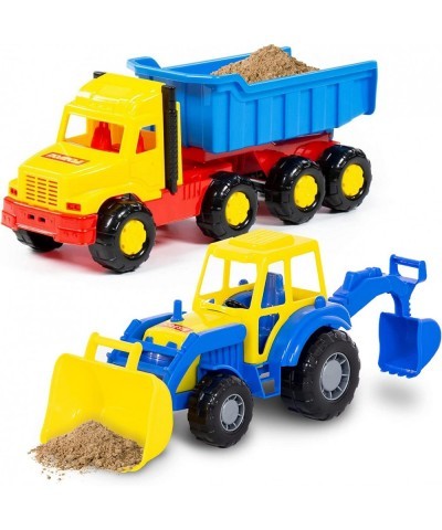 Dump Truck Toy - Excavator Toy for Boys Set - Beach Toys For Toddlers - Sandbox Toys For Toddlers Age 2-4 - Construction Vehi...