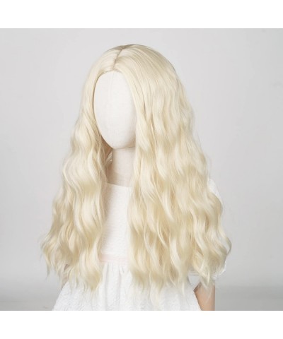 Blonde Kids Sarah Costume Wig Long Curly Blonde Cosplay Wig for Girls $41.56 Kids' Dress-Up Accessories