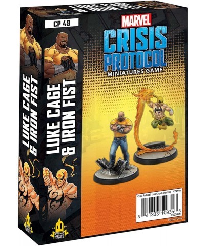 Marvel Crisis Protocol Luke Cage and Iron Fist CHARACTER PACK | Miniatures Battle Game | Strategy Game for Adults and Teens |...