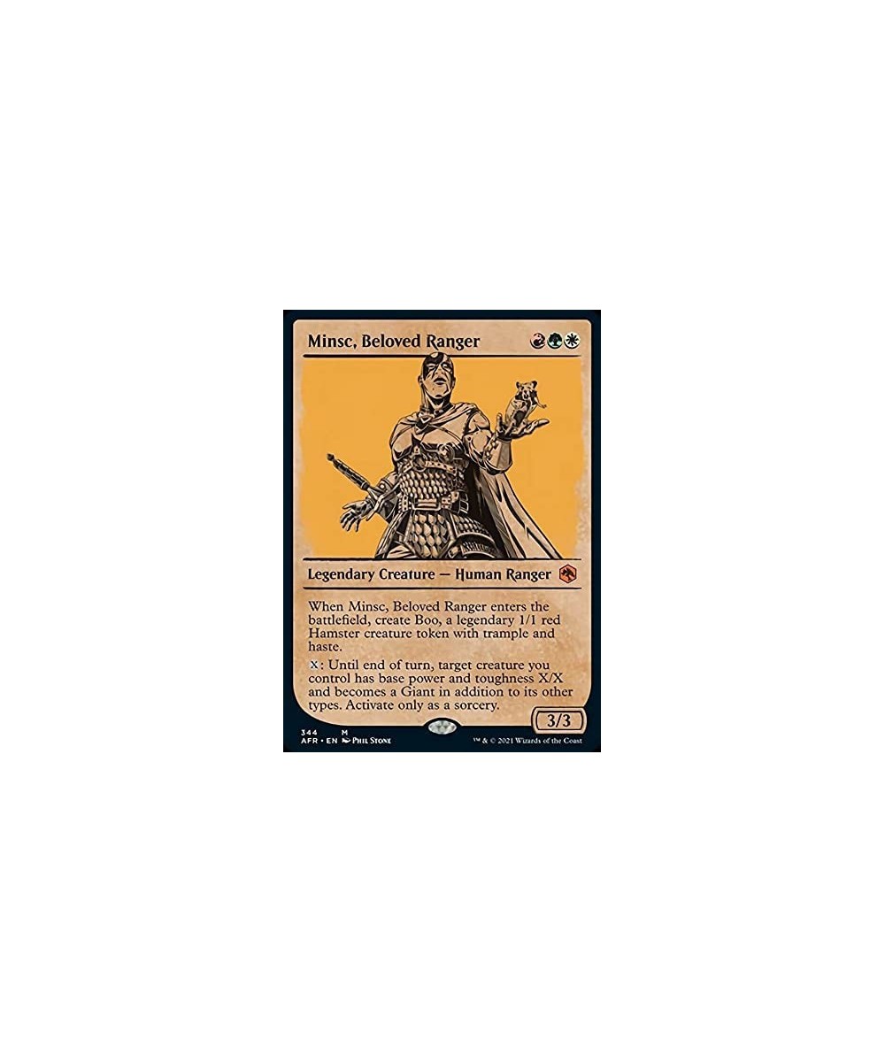 Magic: the Gathering - Minsc Beloved Ranger (344) - Showcase - Adventures in The Forgotten Realms $14.08 Trading Cards & Acce...