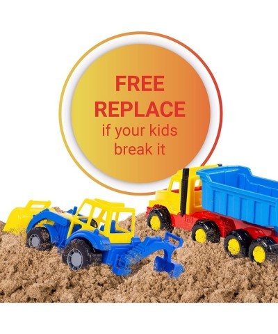 Dump Truck Toy - Excavator Toy for Boys Set - Beach Toys For Toddlers - Sandbox Toys For Toddlers Age 2-4 - Construction Vehi...