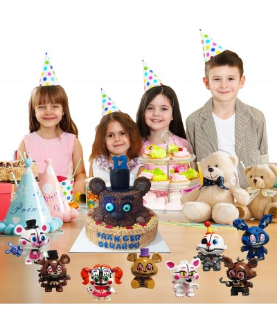 Birthday Party Cake Toppers For Five Nights at Freddy's Kids Birthday Party Cake Decorating Supplies（8pcs） $39.59 Kids' Party...