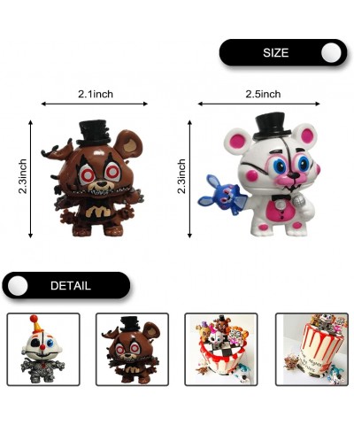 Birthday Party Cake Toppers For Five Nights at Freddy's Kids Birthday Party Cake Decorating Supplies（8pcs） $39.59 Kids' Party...