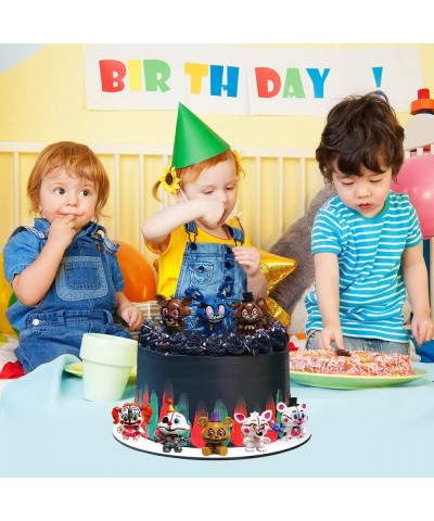 Birthday Party Cake Toppers For Five Nights at Freddy's Kids Birthday Party Cake Decorating Supplies（8pcs） $39.59 Kids' Party...