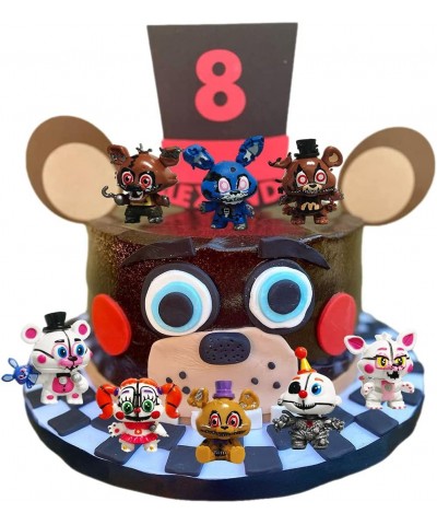 Birthday Party Cake Toppers For Five Nights at Freddy's Kids Birthday Party Cake Decorating Supplies（8pcs） $39.59 Kids' Party...