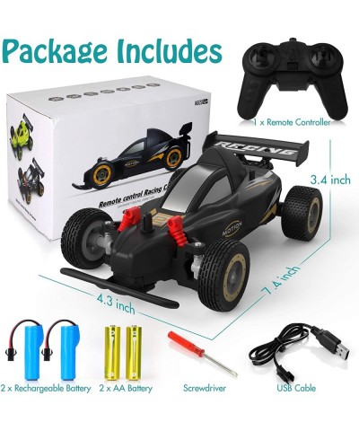 RC Racing Car 4WD 2.4Ghz Remote Control Car 10-15KM/H High Speed Drift RC Car 1:20 Scale Variable Speed and 4 Batteries Toys ...