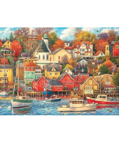 Good Times Harbor - 1000 Piece Jigsaw Puzzle $26.37 Jigsaw Puzzles