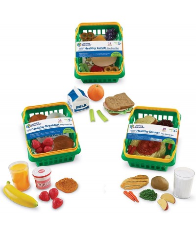 Pretend & Play Healthy Foods Set 3 Baskets of Plastic Play Food Ages 3+ $89.81 Toy Kitchen Products