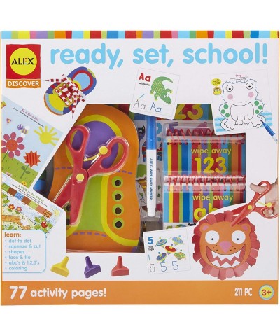 Alex Discover Ready Set School Craft Kit Kids Art and Craft Activity Skill Building Set for Pre School Children Learn Basic S...