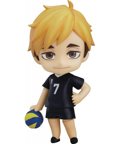 Haikyu!! to The Top: Atsumu Miya Nendoroid Action Figure Multicolor $74.51 Action Figures