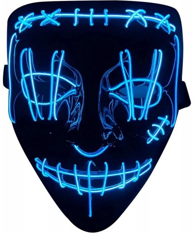 LED Halloween Mask Scary Halloween Light Up Mask with 3 Lighting Modes Scary Skull Shape Cosplay LED Costume Mask $19.77 Kids...