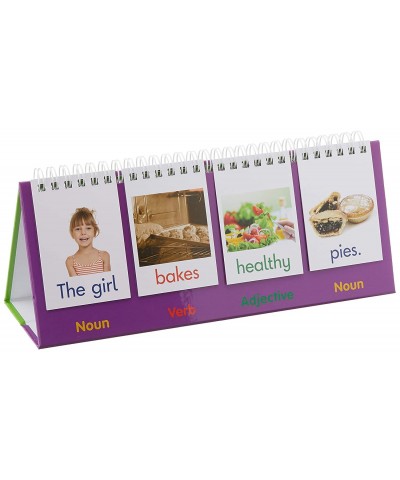 Junior Learning: Sentence Flips Double-Sided Flip Stand Enables Students to Build New Sentences Great for the Classroom or at...