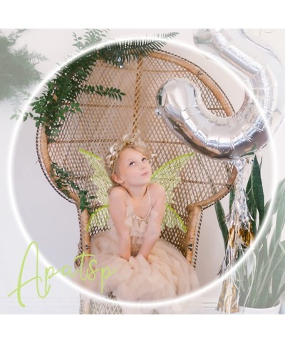 Cute Sparkly Fairy Wings for Girls Sheer Angel Wings for Kids Halloween Costume Fair Theme Party $24.04 Kids' Costumes