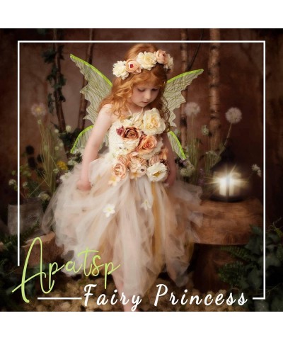 Cute Sparkly Fairy Wings for Girls Sheer Angel Wings for Kids Halloween Costume Fair Theme Party $24.04 Kids' Costumes