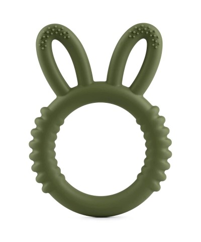 Baby Teething Toys for 3-6 6-12 Months Babies Silicone Teething Ring for Infants Food Grade Silicone Baby Toy (Army Green) $1...