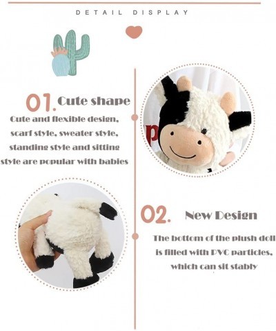 9" Cow Stuffed Animal Cute Soft Stuffed Cow Plush Toy Gifts for Girls Boys Kids $28.91 Stuffed Animals & Teddy Bears