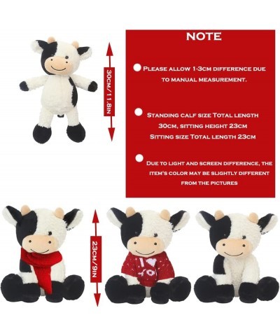 9" Cow Stuffed Animal Cute Soft Stuffed Cow Plush Toy Gifts for Girls Boys Kids $28.91 Stuffed Animals & Teddy Bears