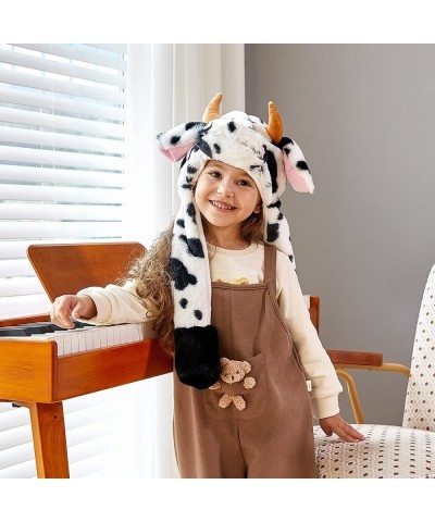 Plush Animal Hat Ear Moving Jumping Hats Funy Interactive Hat $31.19 Kids' Dress-Up Accessories