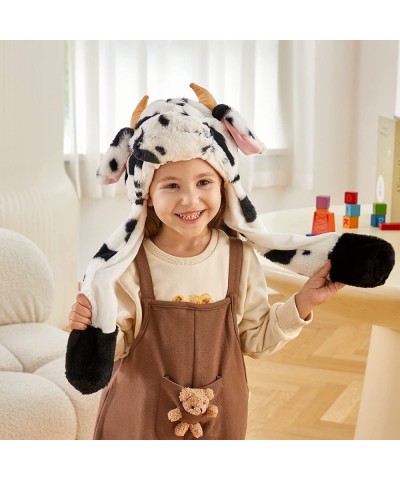 Plush Animal Hat Ear Moving Jumping Hats Funy Interactive Hat $31.19 Kids' Dress-Up Accessories