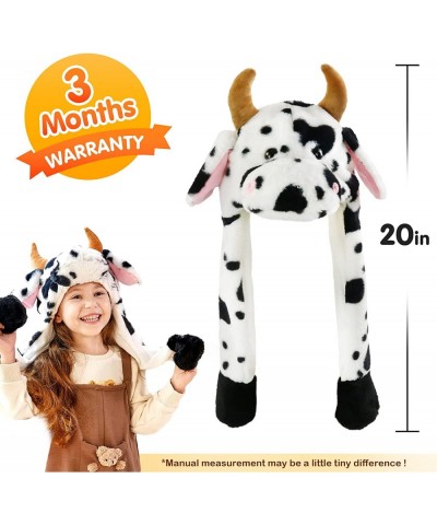 Plush Animal Hat Ear Moving Jumping Hats Funy Interactive Hat $31.19 Kids' Dress-Up Accessories