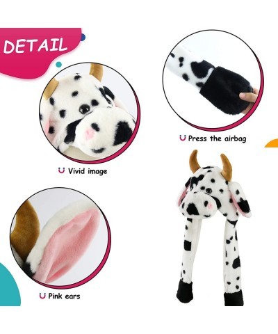 Plush Animal Hat Ear Moving Jumping Hats Funy Interactive Hat $31.19 Kids' Dress-Up Accessories