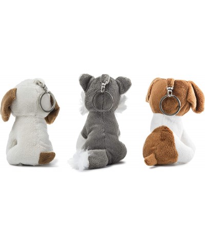 Puppies Plush Toys - Small Dog Stuffed Animals Bulk Set of 6 Dog Plushies | 5-Inch Cute and Cozy Little Dog Stuff Animals wit...