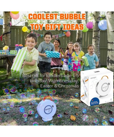 Bubble Machine for Toddlers - Kids Toys for Girls Boys Age 1 2 3 4 5 Years Old Birthday Gifts Ideas Fun Outdoor Toys Bubble M...