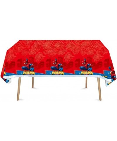 2PCS Children Spiderman Tablecloth Children Sonic Table Cover for SpidermanThemed Birthday Party Supplies Decorations (70' x ...