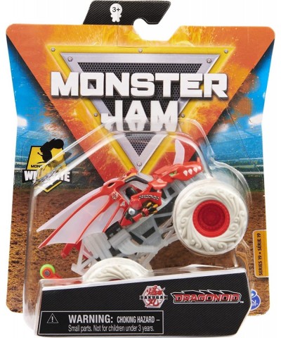 2021 Spin Master 1:64 Diecast Monster Truck with Wheelie Bar: Air Elementals Trucks Dragonoid $32.26 Kids' Play Trucks