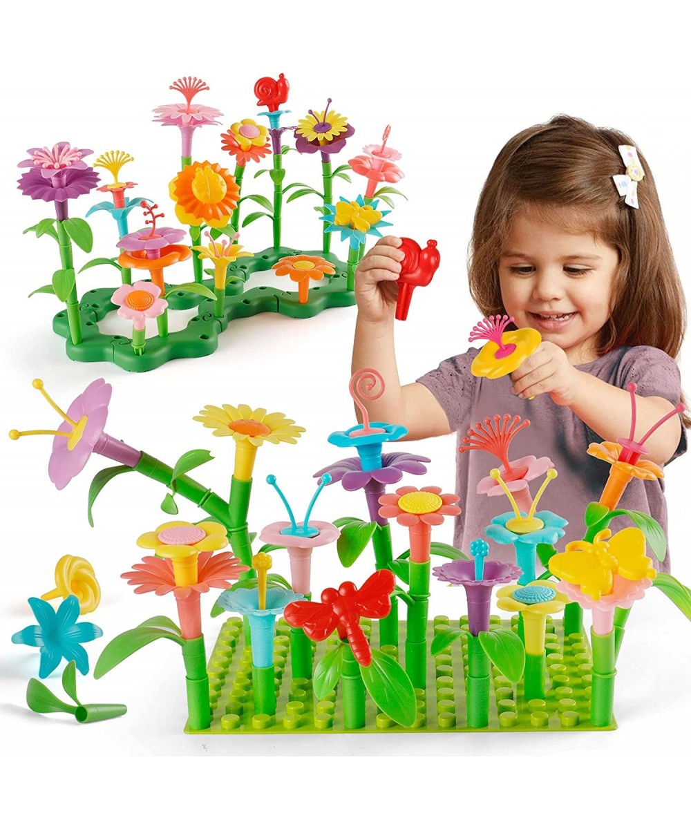 STEM Toddler Toys for Age 3 4 5 6 Year Old Girls - Flower Garden Building Toys for Preschool Educational Activity Birthday Gi...