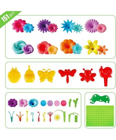 STEM Toddler Toys for Age 3 4 5 6 Year Old Girls - Flower Garden Building Toys for Preschool Educational Activity Birthday Gi...