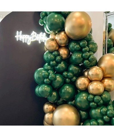 Dark Green Latex Balloon Garland Kit 100PCS 18In 12In 10In 5In Arch Garland For Festival Picnic Wedding Graduation Christmas ...