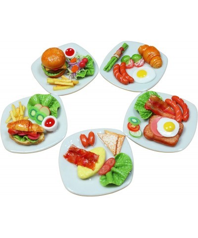 Mixed 5 Assorted Dollhouse Miniature Food Tiny Food Dollhouse Accessories for Collectibles $29.82 Dollhouse Accessories