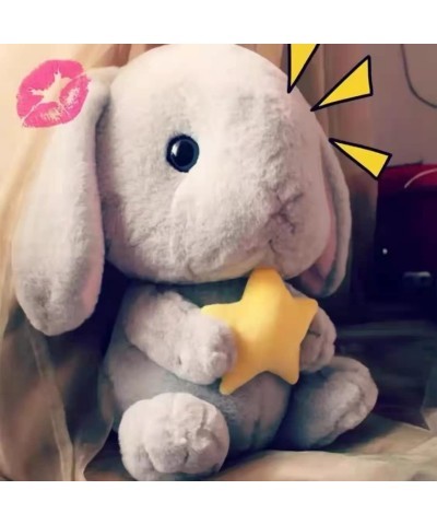 Bunny Stuffed Animal Toys 16 inch Plush Rabbit Doll Soft and Cute Stuffed Bunny Pillows Plush Bunny Gift for Girls Grey $18.9...