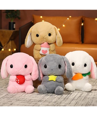 Bunny Stuffed Animal Toys 16 inch Plush Rabbit Doll Soft and Cute Stuffed Bunny Pillows Plush Bunny Gift for Girls Grey $18.9...