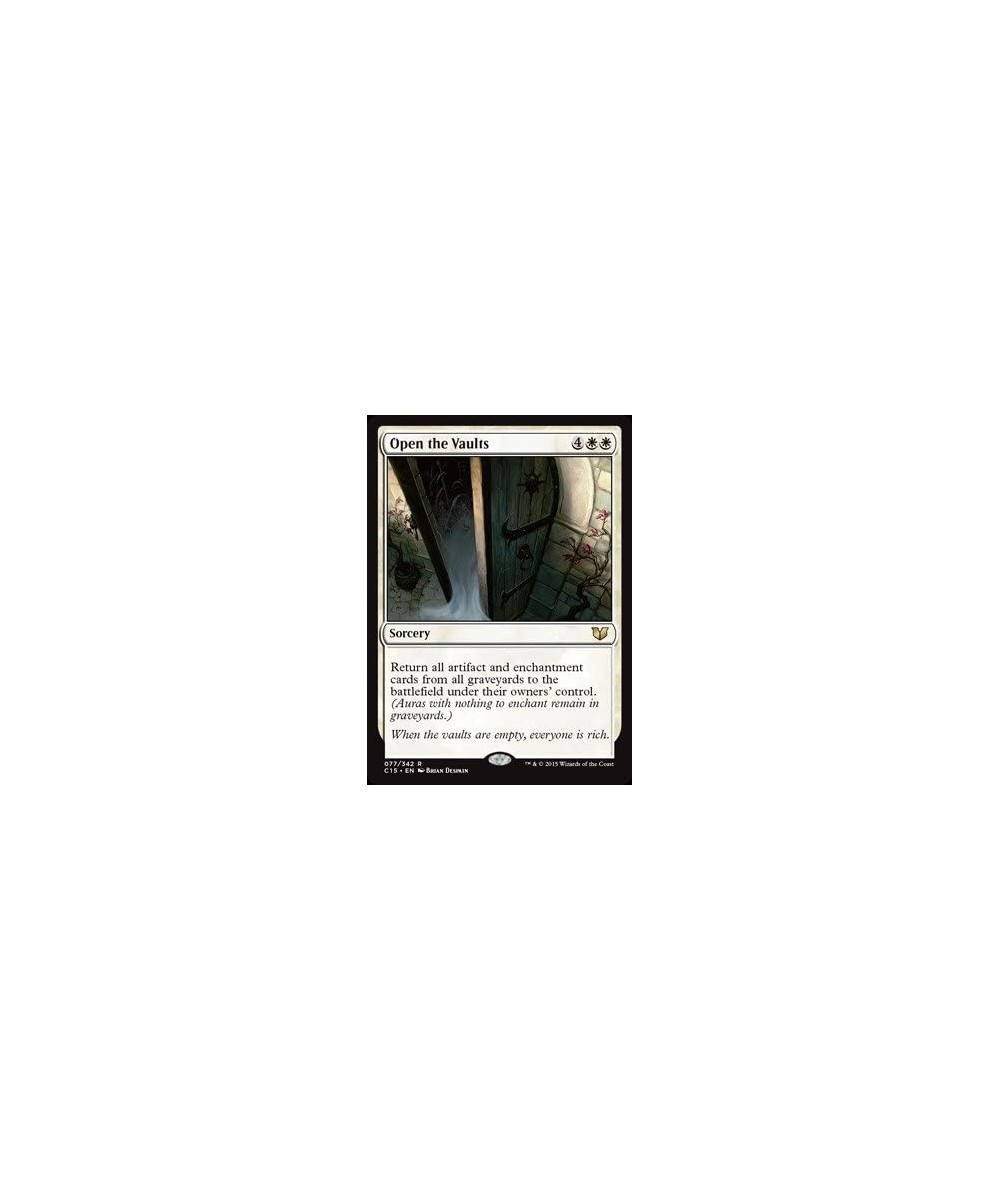 Open The Vaults (077/342) - Commander 2015 $11.95 Card Games