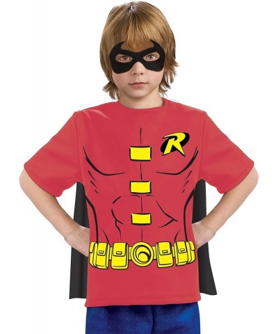 Justice League Child's Robin 100% Cotton T-Shirt $43.18 Kids' Costumes