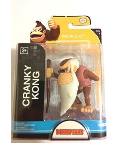 World of Donkey Kong Cranky Kong Action Figure 2.5 Inches $27.93 Action Figures