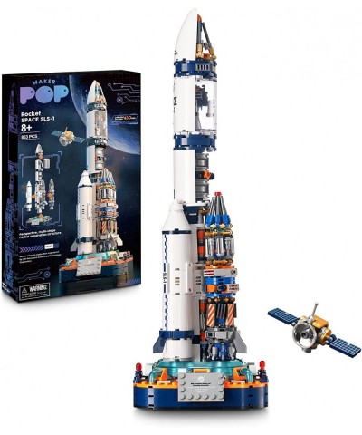 Space Exploration Rocket Building Toys Collectible Display Model Set Ideas Gift for Adults Boys Girls Age 8+（863 Pieces） $80....