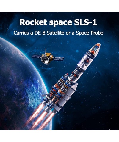 Space Exploration Rocket Building Toys Collectible Display Model Set Ideas Gift for Adults Boys Girls Age 8+（863 Pieces） $80....